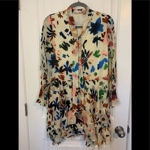 Alice + Olivia Tie Neck Dress